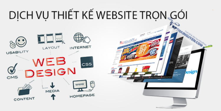 Dịch vụ thiết kế website trọn gói giá rẻ.